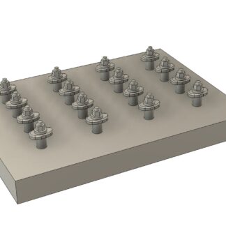 HO Scale Truss Rod End Bolts