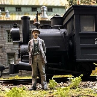 O scale painted 3d printed figure